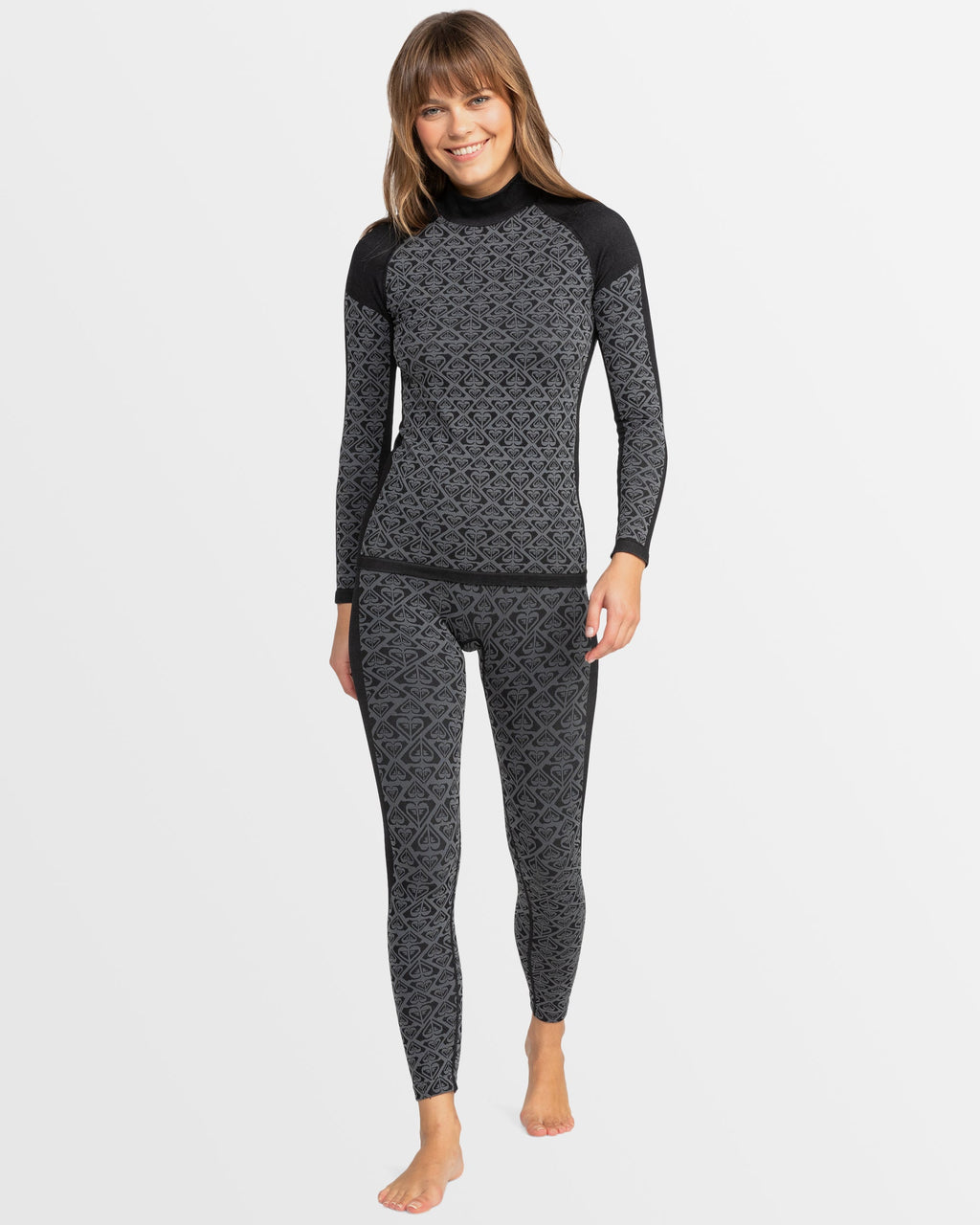 Womens Chill Out Seamless Heart Sport Legging Pants