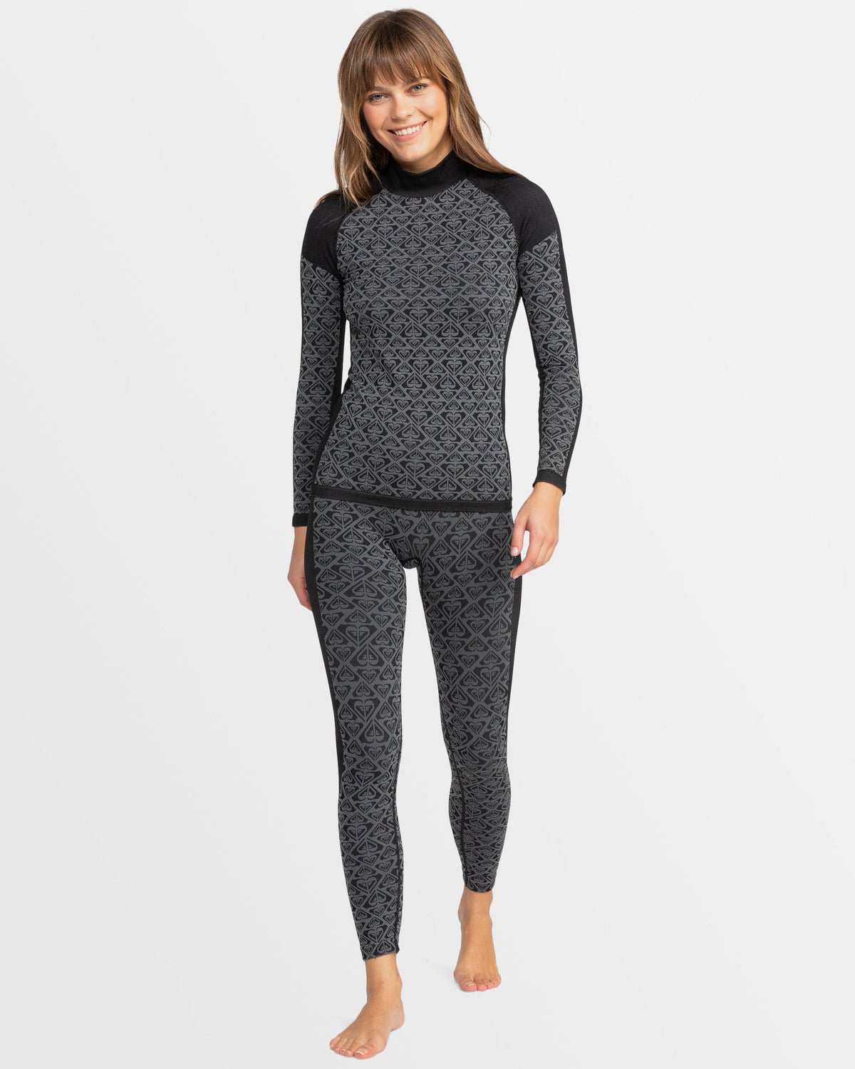 Womens Chill Out Seamless Heart Sport Legging Pants