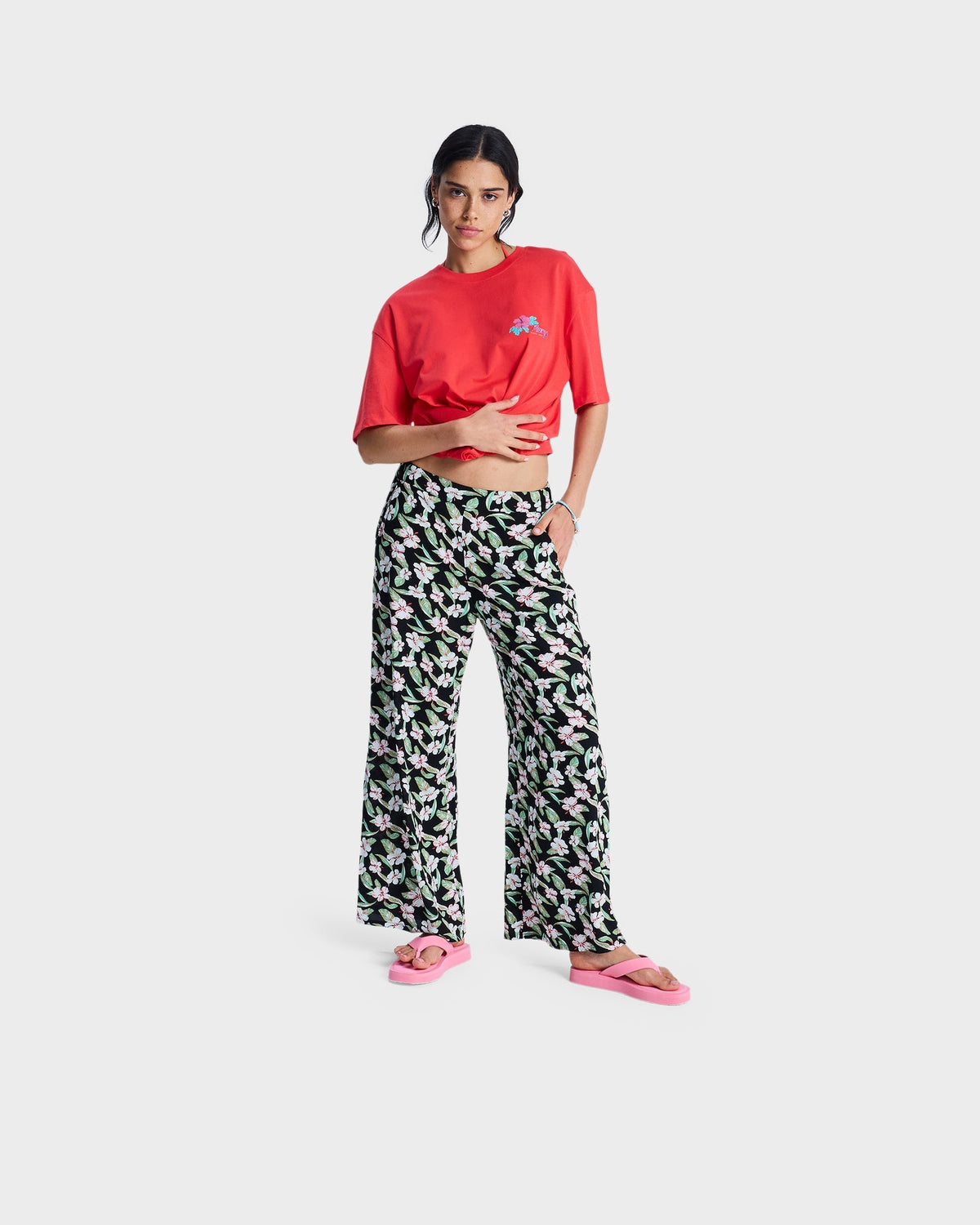 Womens Midnight Avenue Crepe Pants
