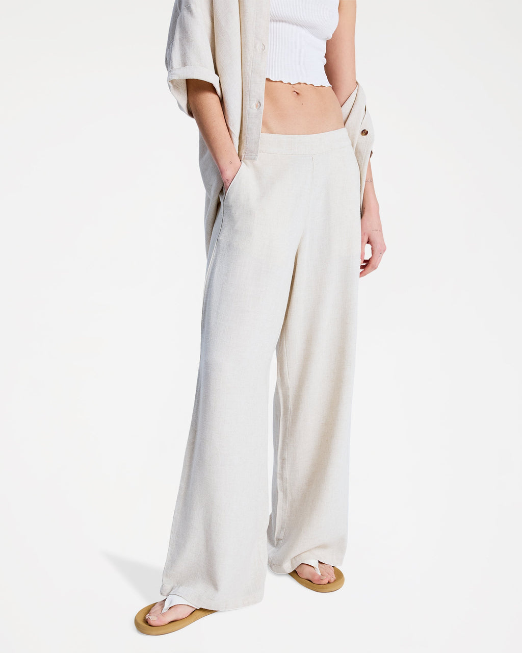 Womens Midnight Avenue Solid Pants