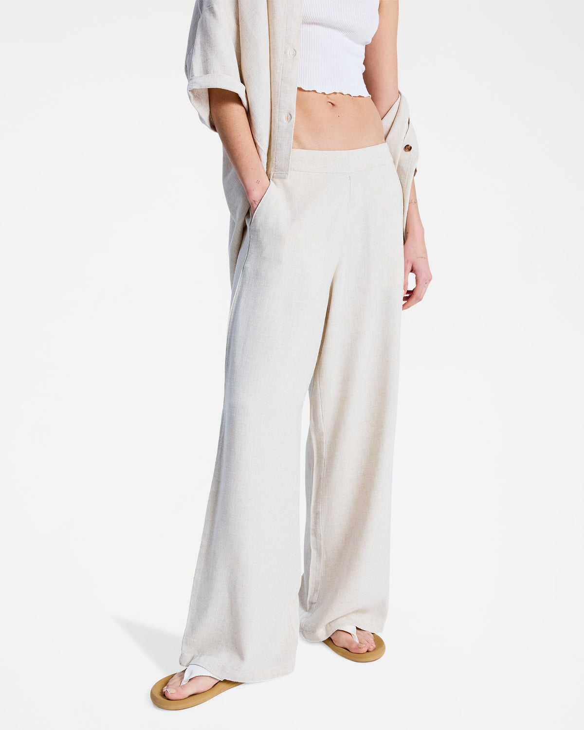 Womens Midnight Avenue Solid Pants
