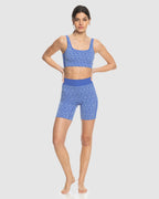 Womens Chill Out Seamless Sports Biker Shorts