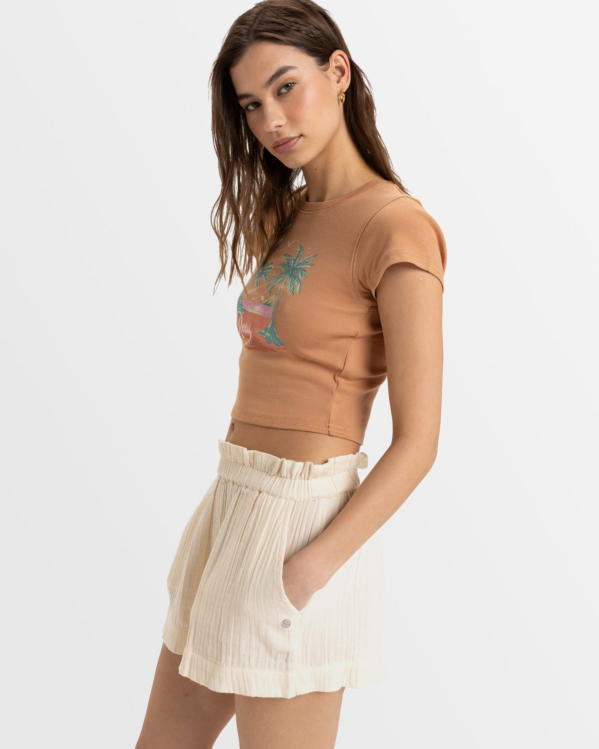 Womens What A Vibe Beach Shorts