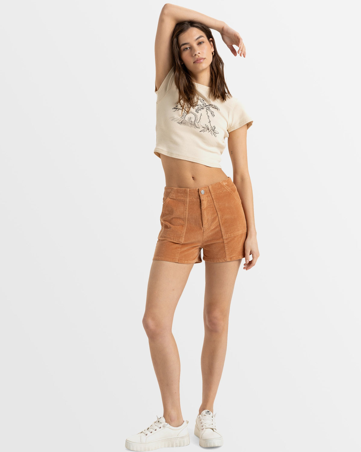 Womens Sessions Corduroy Walkshorts