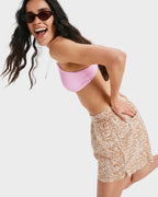Womens Lekeitio Bay Printed Elastic Waist Shorts