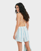 Womens Lekeitio Bay Stripe Elastic Waist Shorts