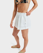 Womens What A Vibe Elastic Waist Shorts