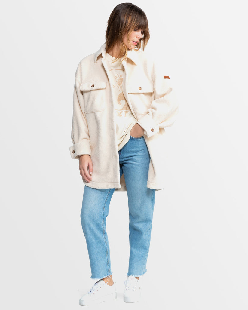 Womens Over And Out II Polar Shacket