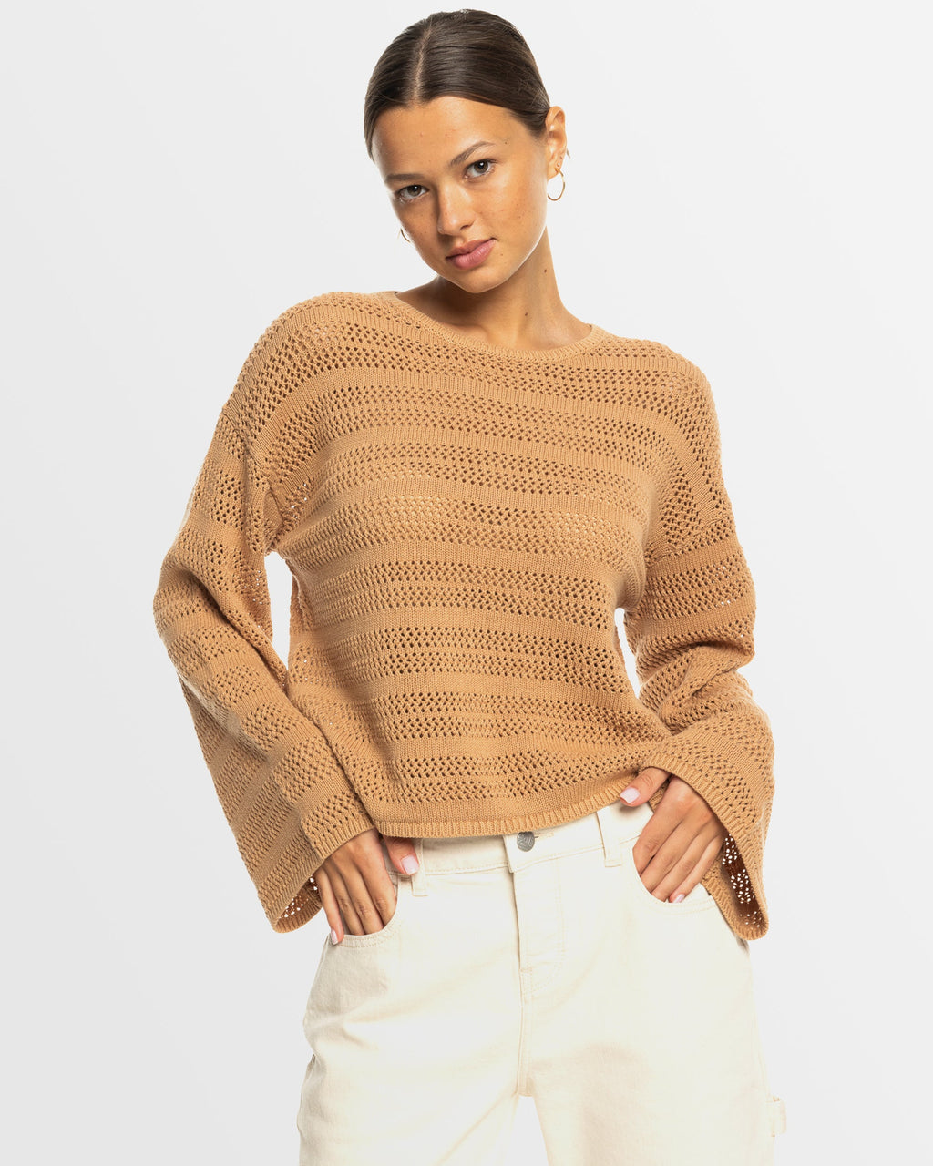 Womens Salt Siren Crew Neck Sweater