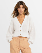 Womens Sundaze Washed Cardigan