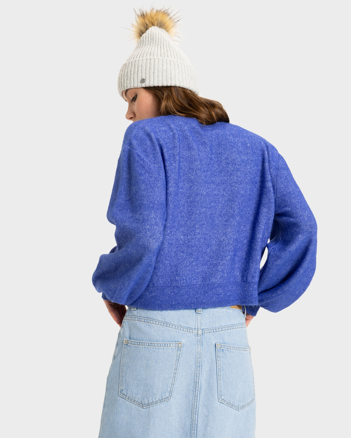 Womens Vip Cozy Longue Knit Sweater