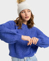 Womens Vip Cozy Longue Knit Sweater
