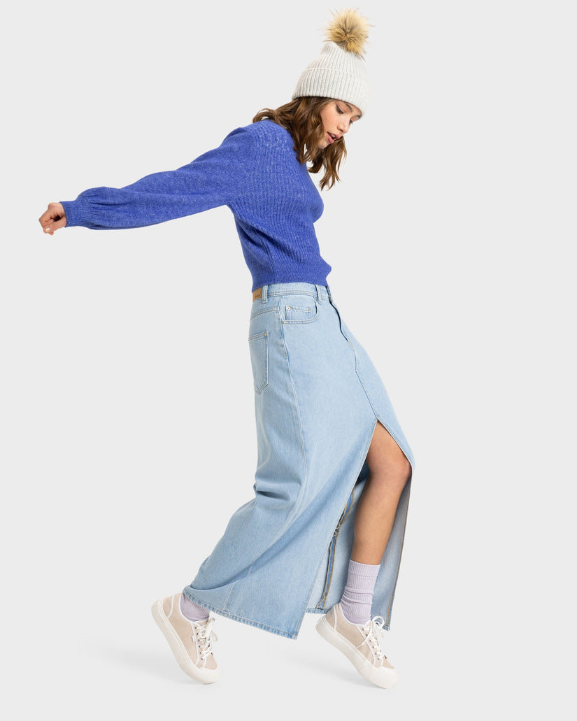 Womens Vip Cozy Longue Knit Sweater