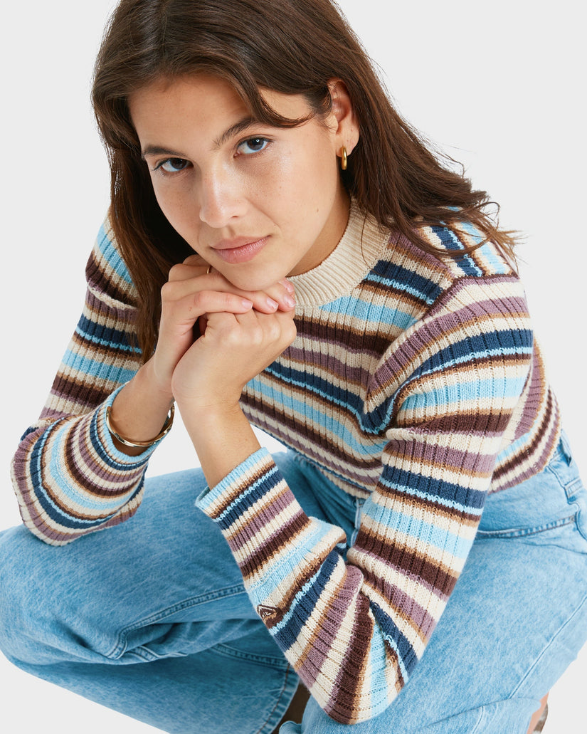 Womens Playa Morning Crew Neck