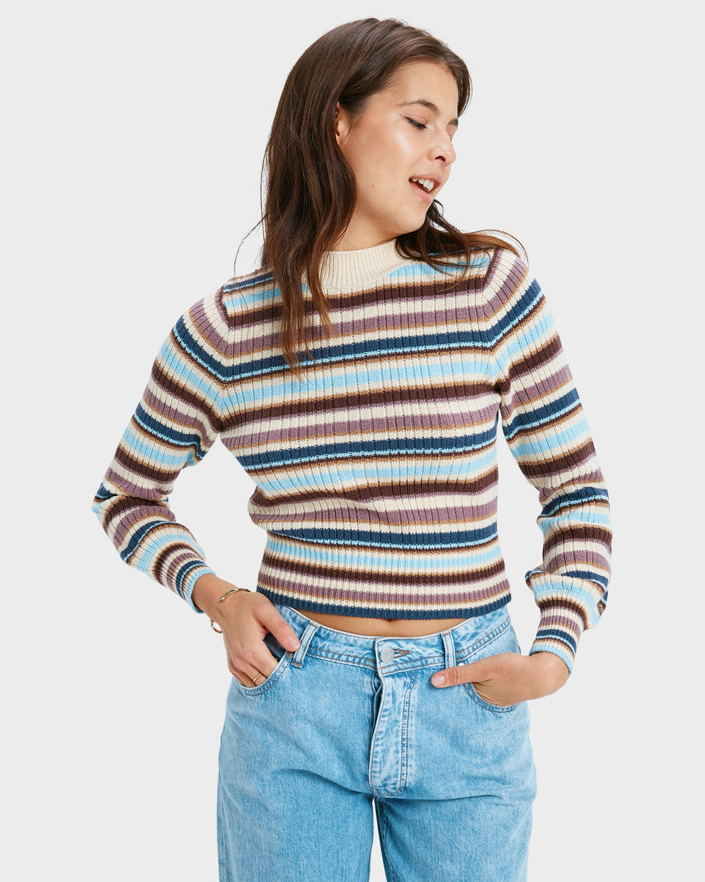 Womens Playa Morning Crew Neck
