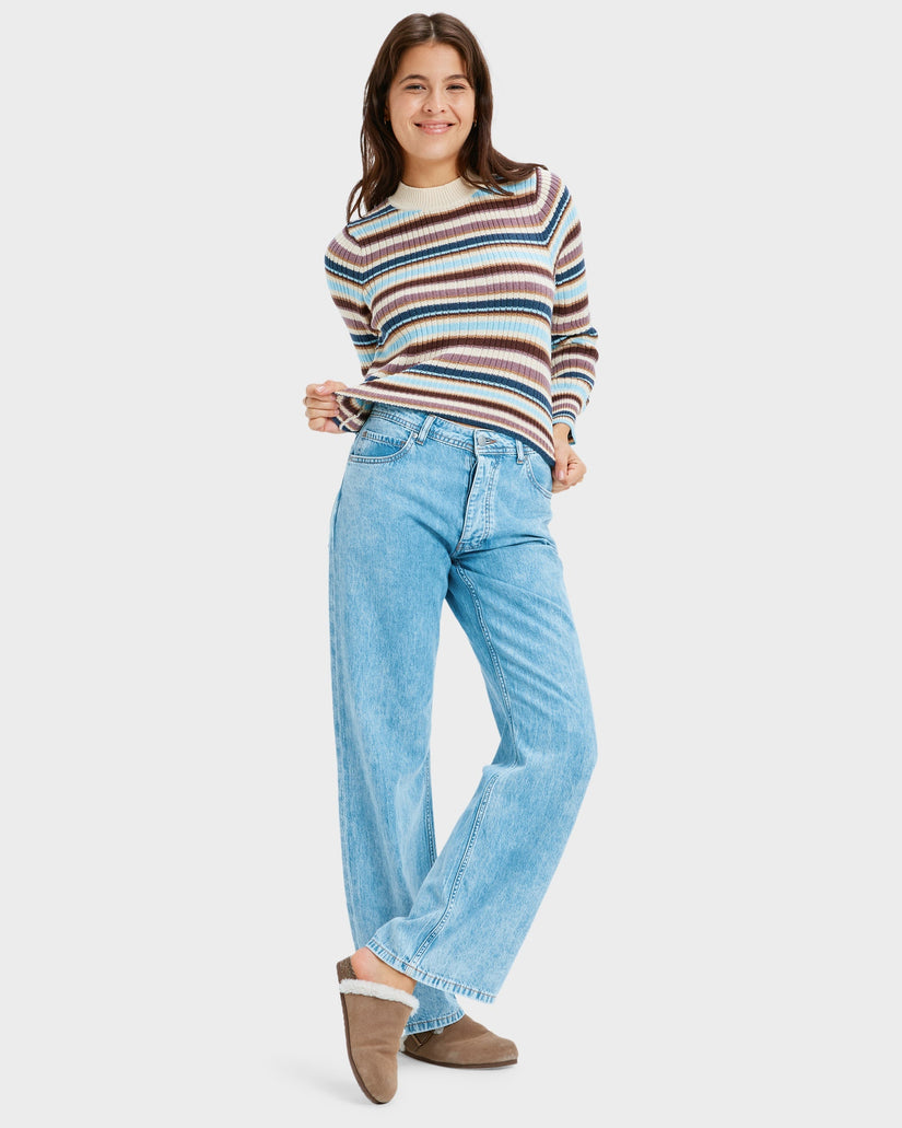 Womens Playa Morning Crew Neck