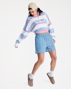 Womens Carver Half Zip Knit Jumper