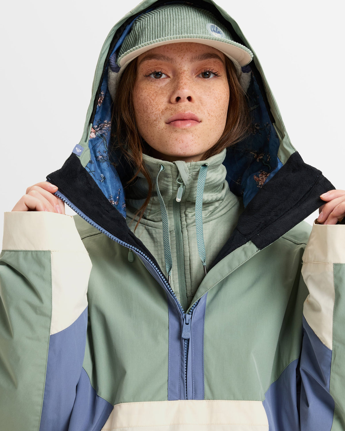 Womens Snow Anorak Jacket