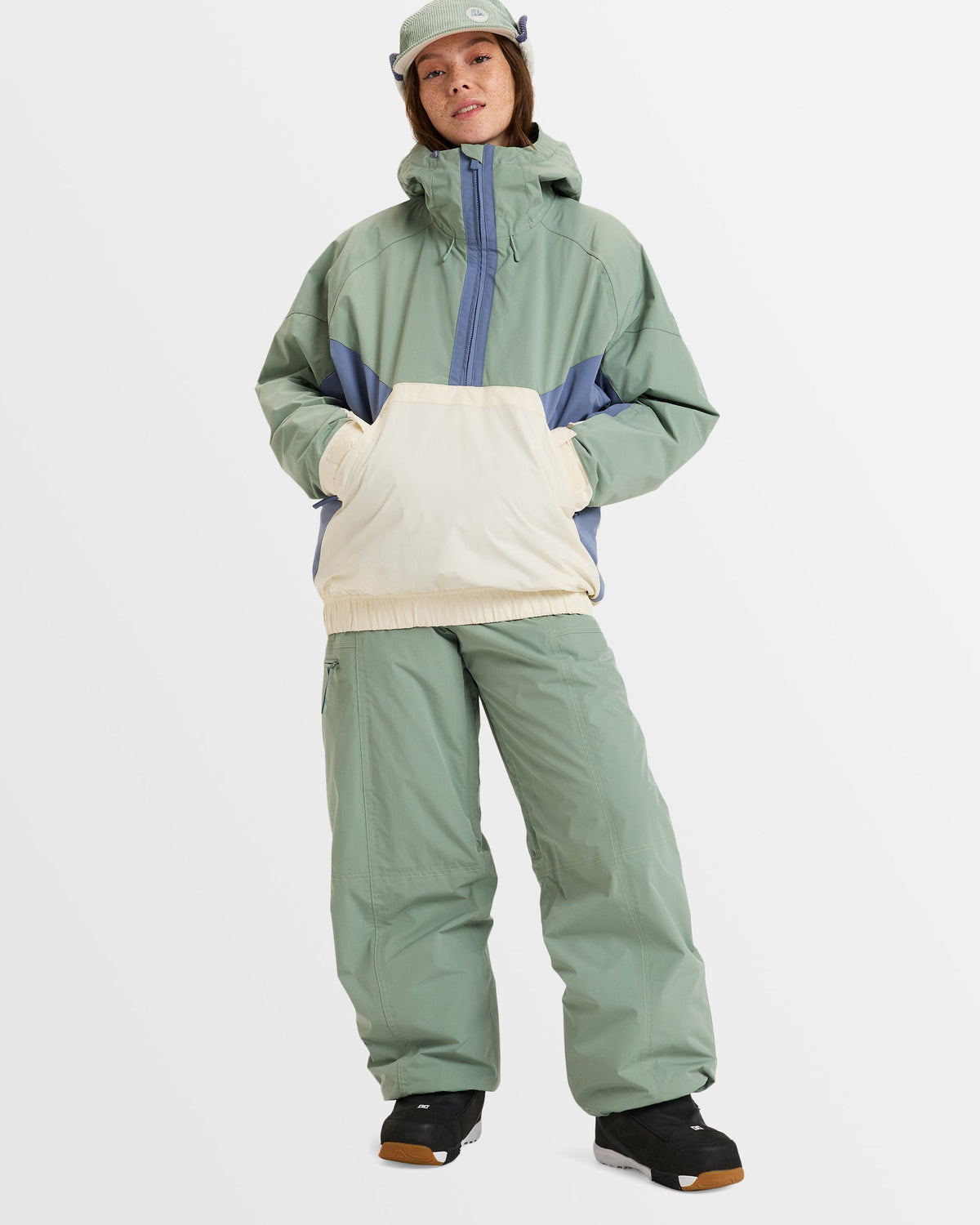 Womens Snow Anorak Jacket