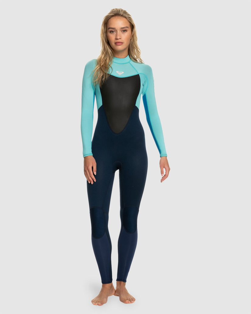 Womens 3/2mm Prologue Flatlock Back Zip Wetsuit