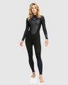 Womens 3/2mm Prologue Flatlock Back Zip Wetsuit