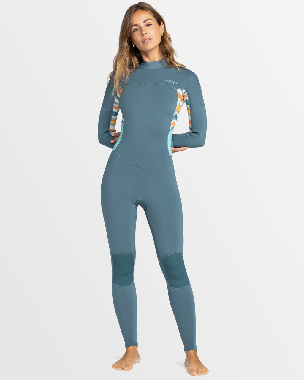 Womens 3/2mm Swell Series GBS Back Zip Wetsuit