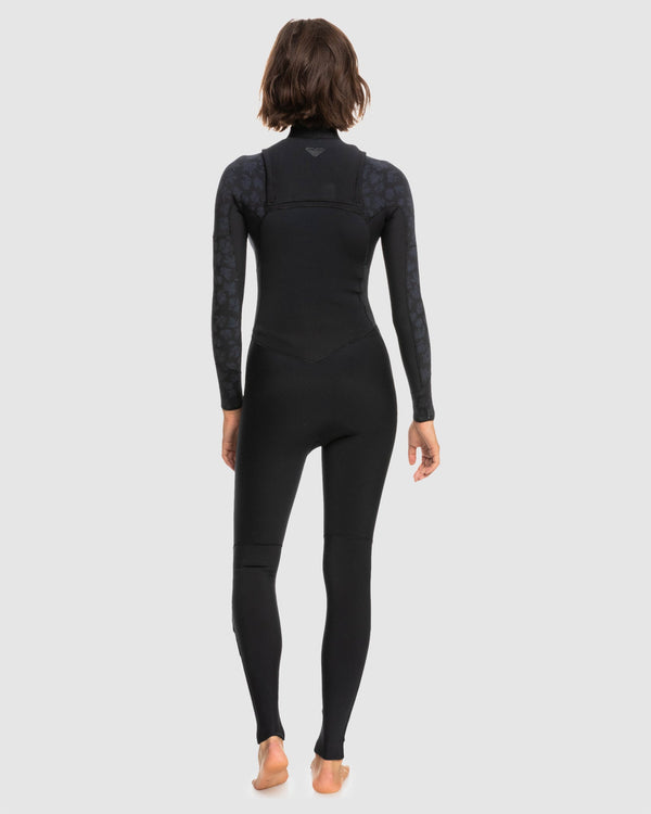 Womens 4/3mm Swell Series GBS Chest Zip Wetsuit
