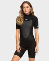 Womens 2/2mm Prologue Back Zip Short Sleeve Springsuit