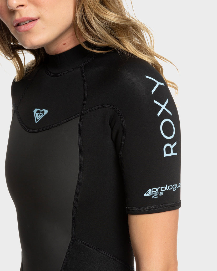 Womens 2/2mm Prologue Back Zip Short Sleeve Springsuit