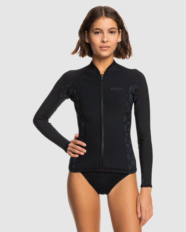 Womens 1mm Swell Series Chest Zip Wetsuit