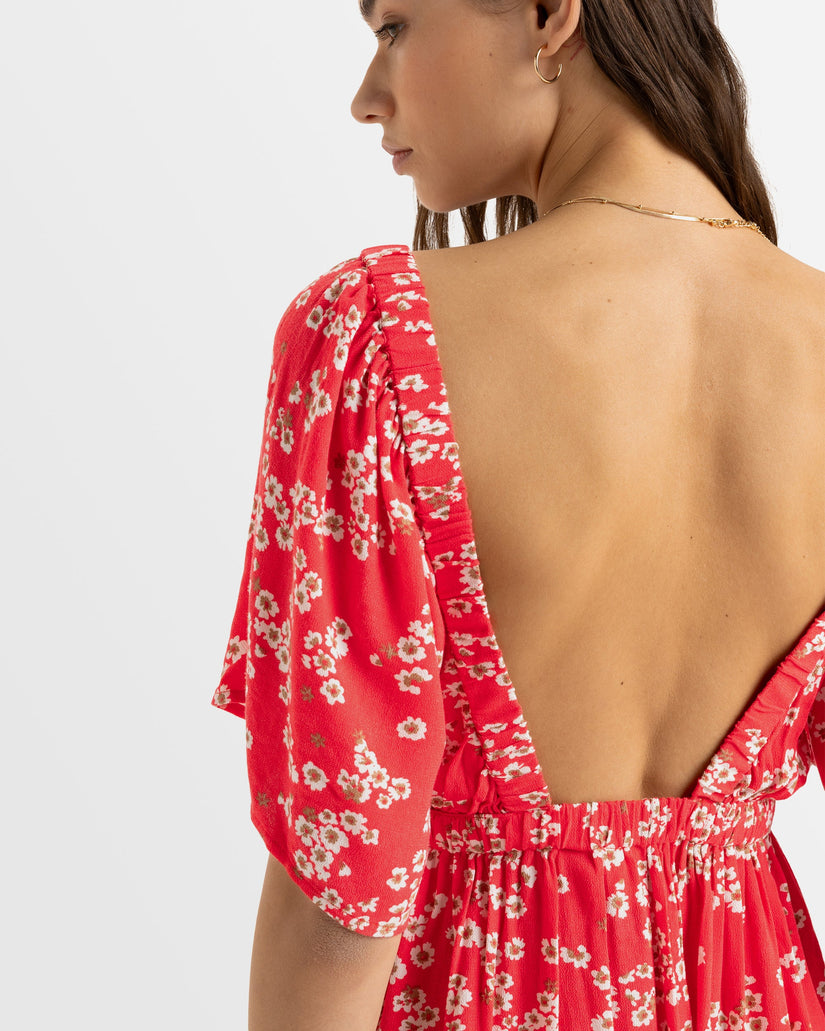 Buy Womens Golden Dawn Midi Fit & Flare Midi Dress by Roxy | Amazon Surf NZ Buy Womens Golden Dawn Midi Fit & Flare Midi Dress by Roxy | Amazon Surf NZ