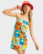 ATLAS PLAYA BLANCA SLIP DRESS