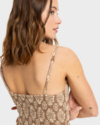 Womens Island Glow Midi Dress
