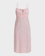 Womens Rosie Skies Slub Midi Dress