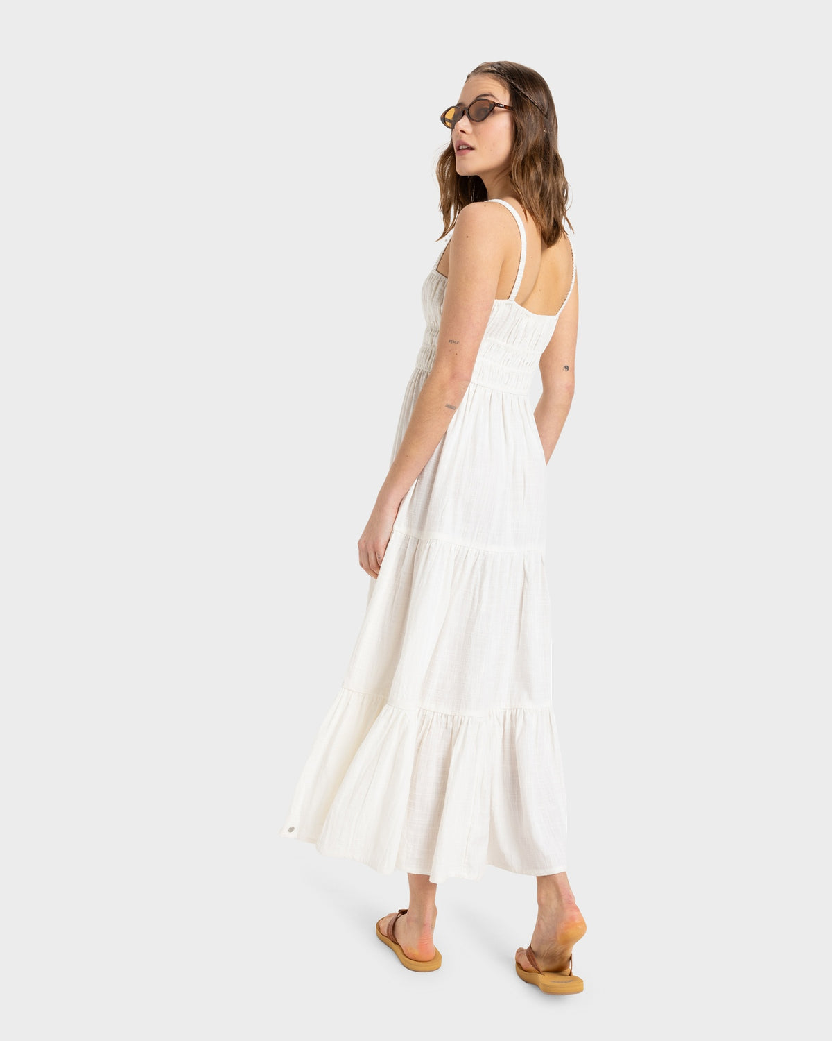 Womens Sunshone Coastline Solid Maxi Dress
