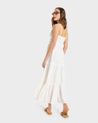 Womens Sunshone Coastline Solid Maxi Dress