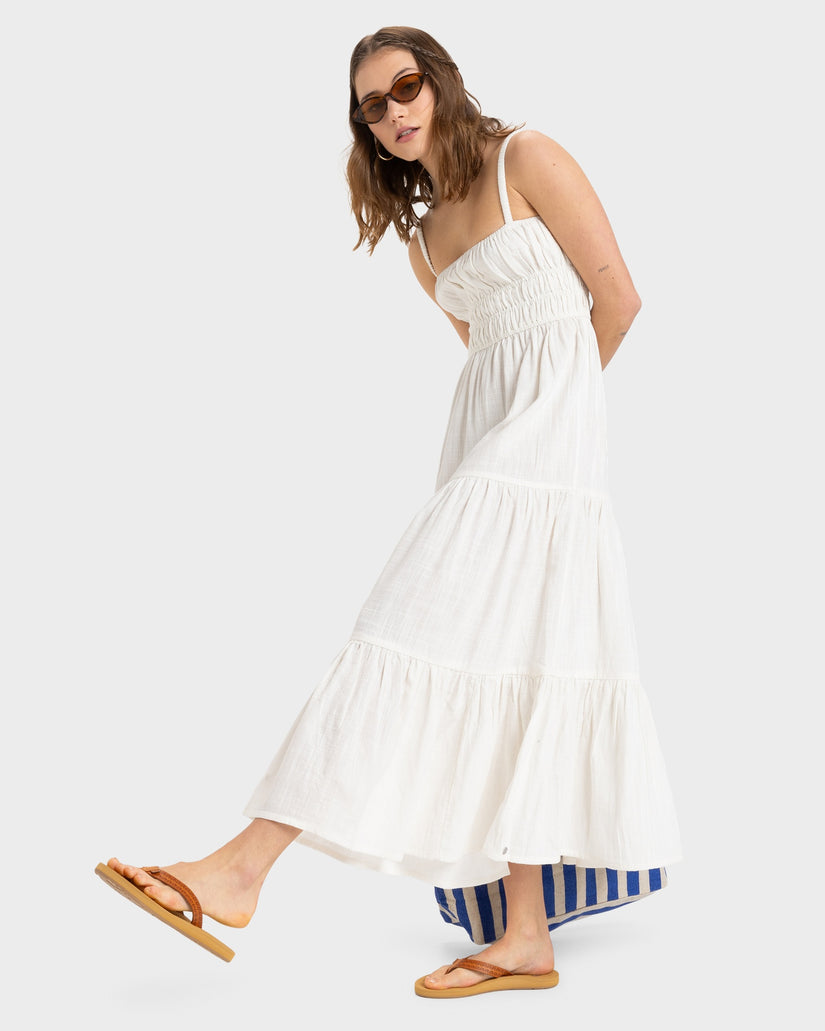 Womens Sunshone Coastline Solid Maxi Dress