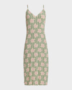 Womens Stay Sunny Slip Midi Dress