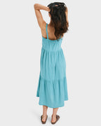 Womens Waiting Line Midi Dress