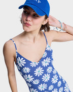 Womens Stay Sunny Slip Midi Dress