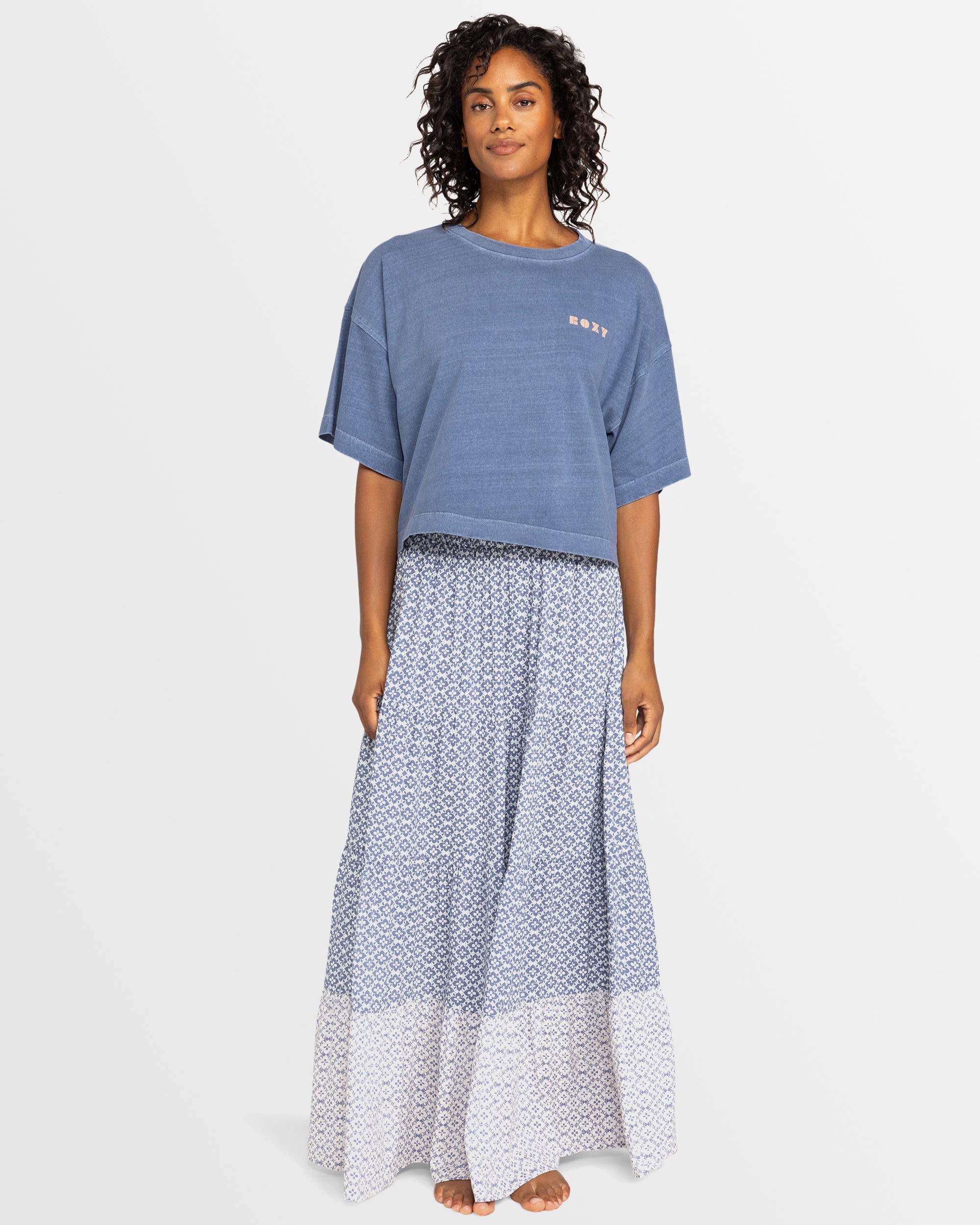 Womens Radiant Sun Long Skirt