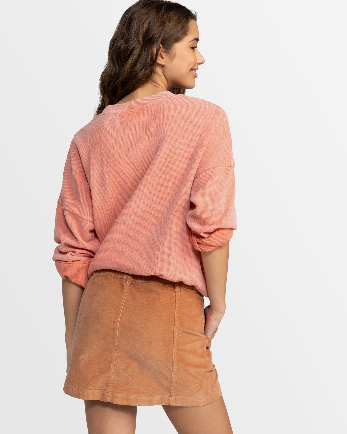 Womens Roll With It Mini Skirt