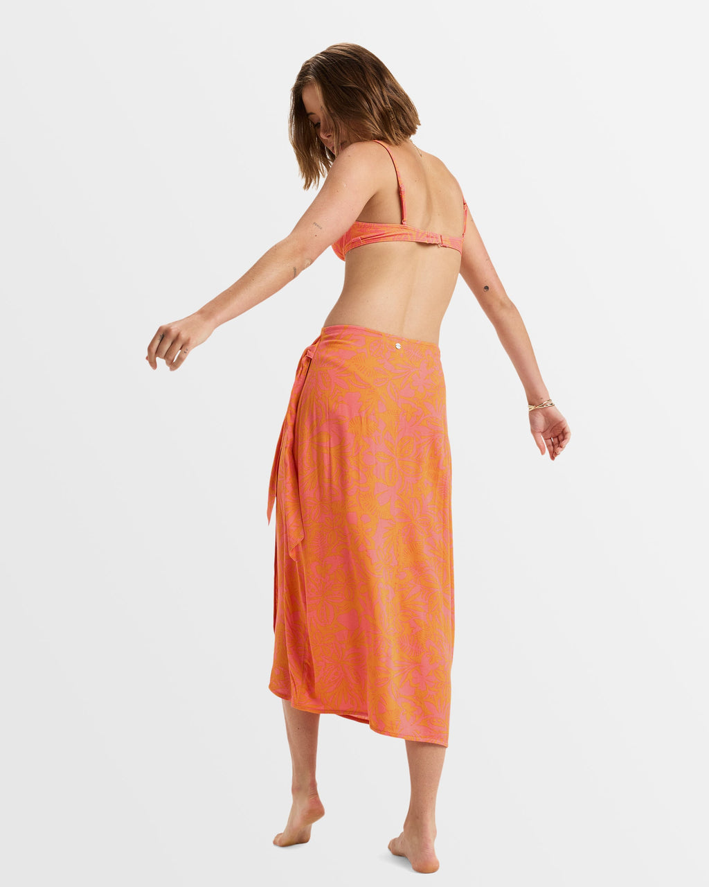 Womens Bondi Sun Midi Skirt