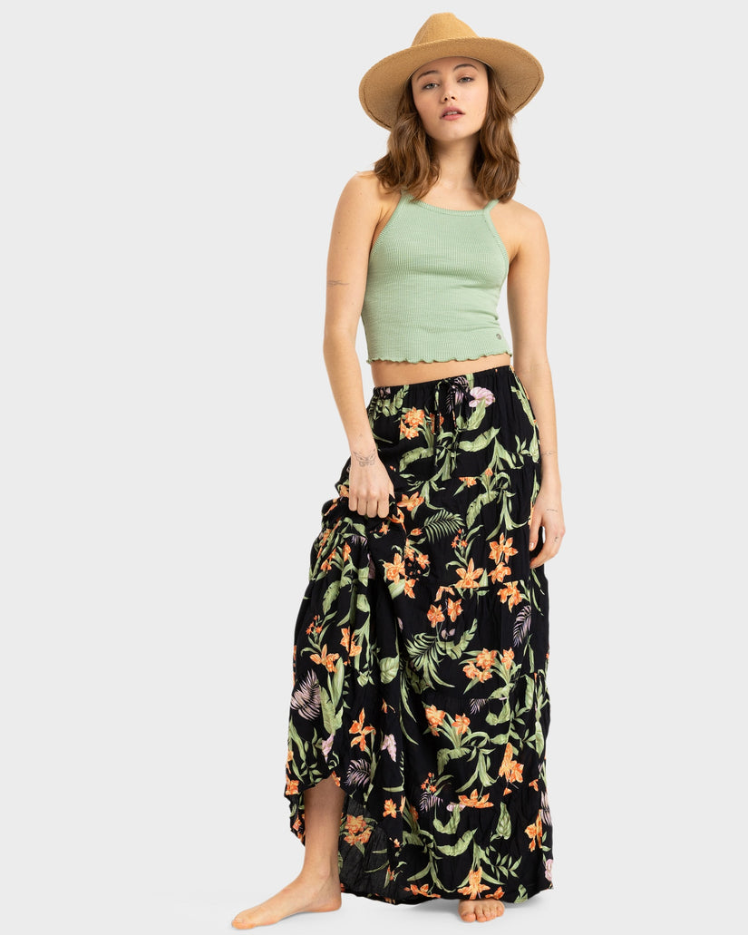 Womens Sweetwater Printed Maxi Skirt