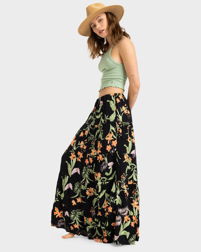 Womens Sweetwater Printed Maxi Skirt