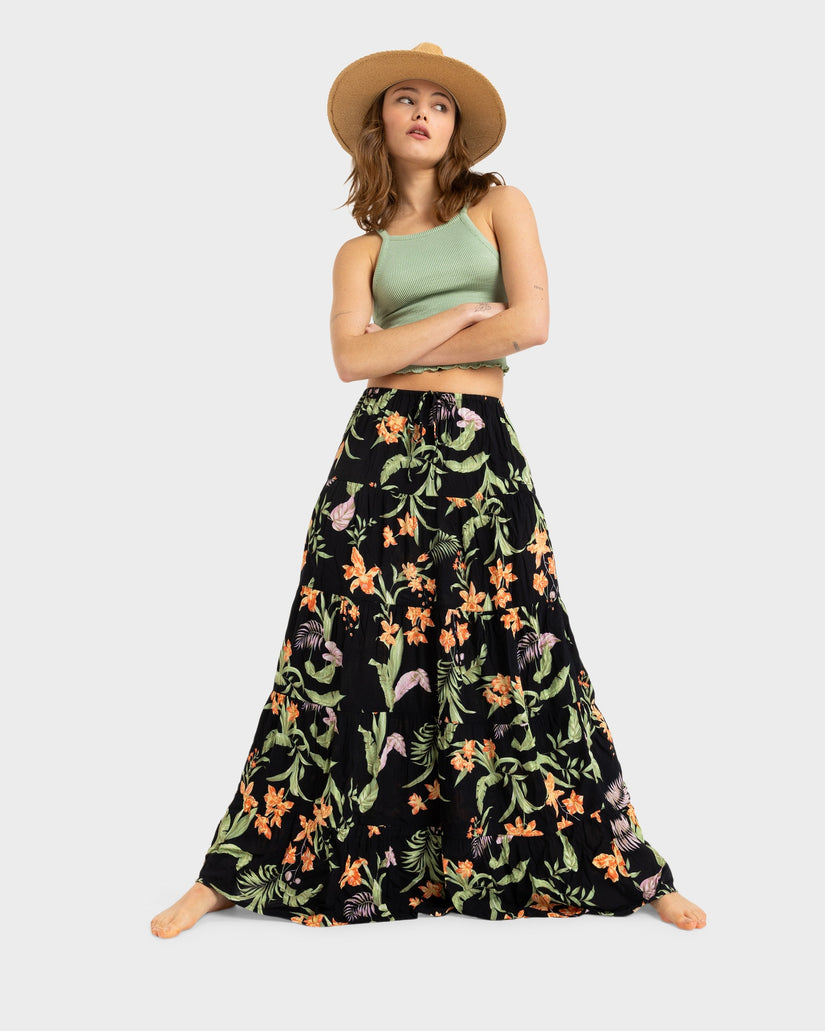 Womens Sweetwater Printed Maxi Skirt