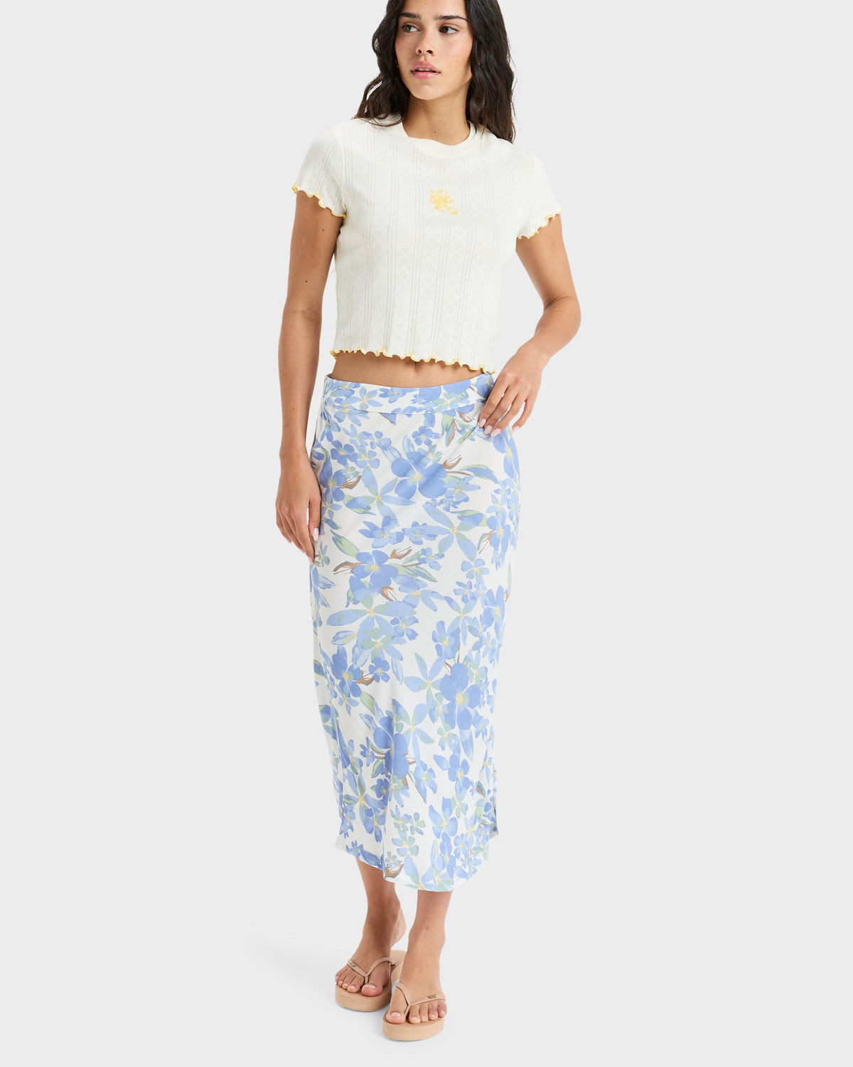 Womens Rocking Waves Maxi Skirts
