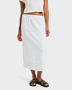 Womens Over The Waves Midi Skirt