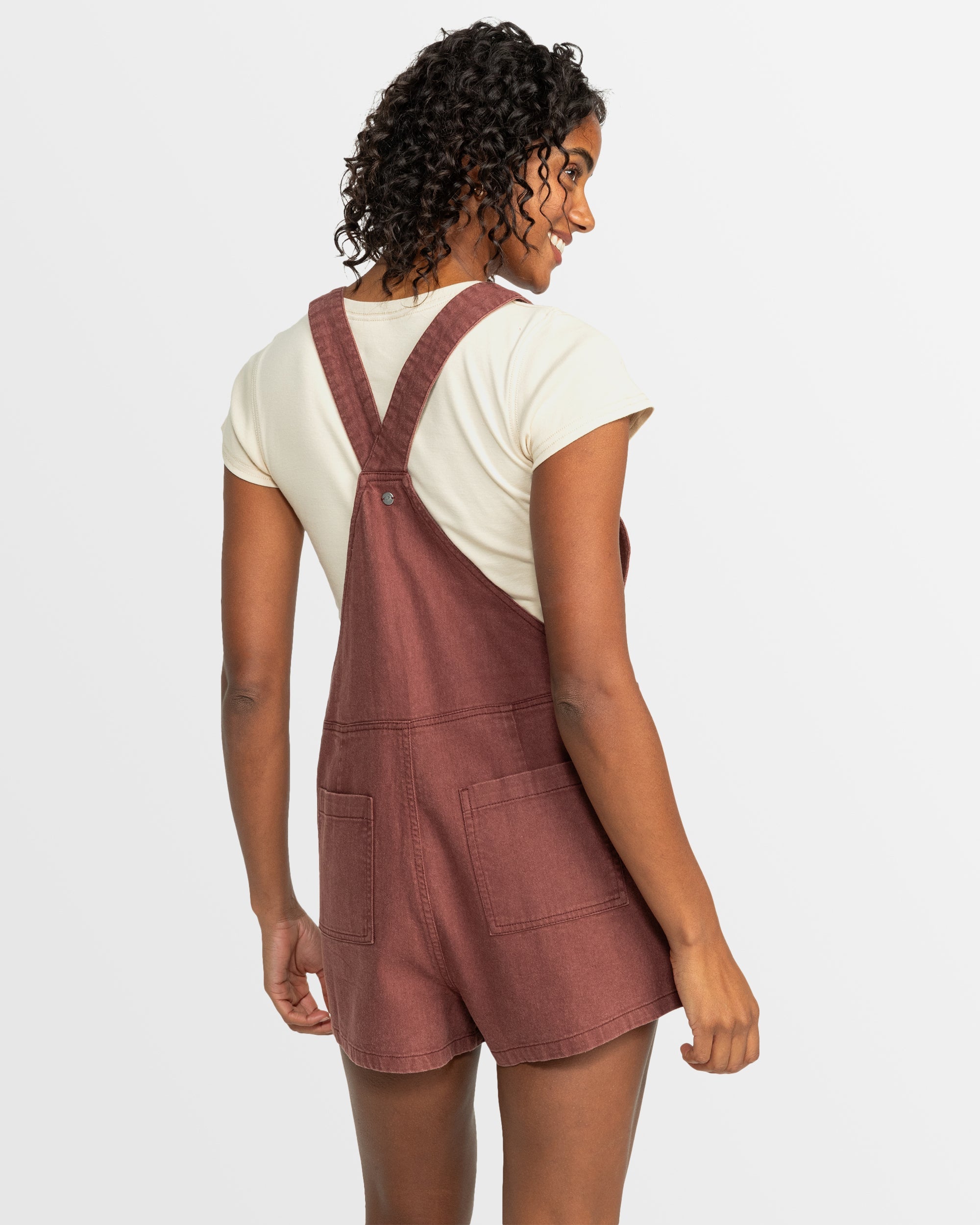 Womens Crystal Coast Short Overalls