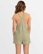 Womens Crystal Coast Short Overalls